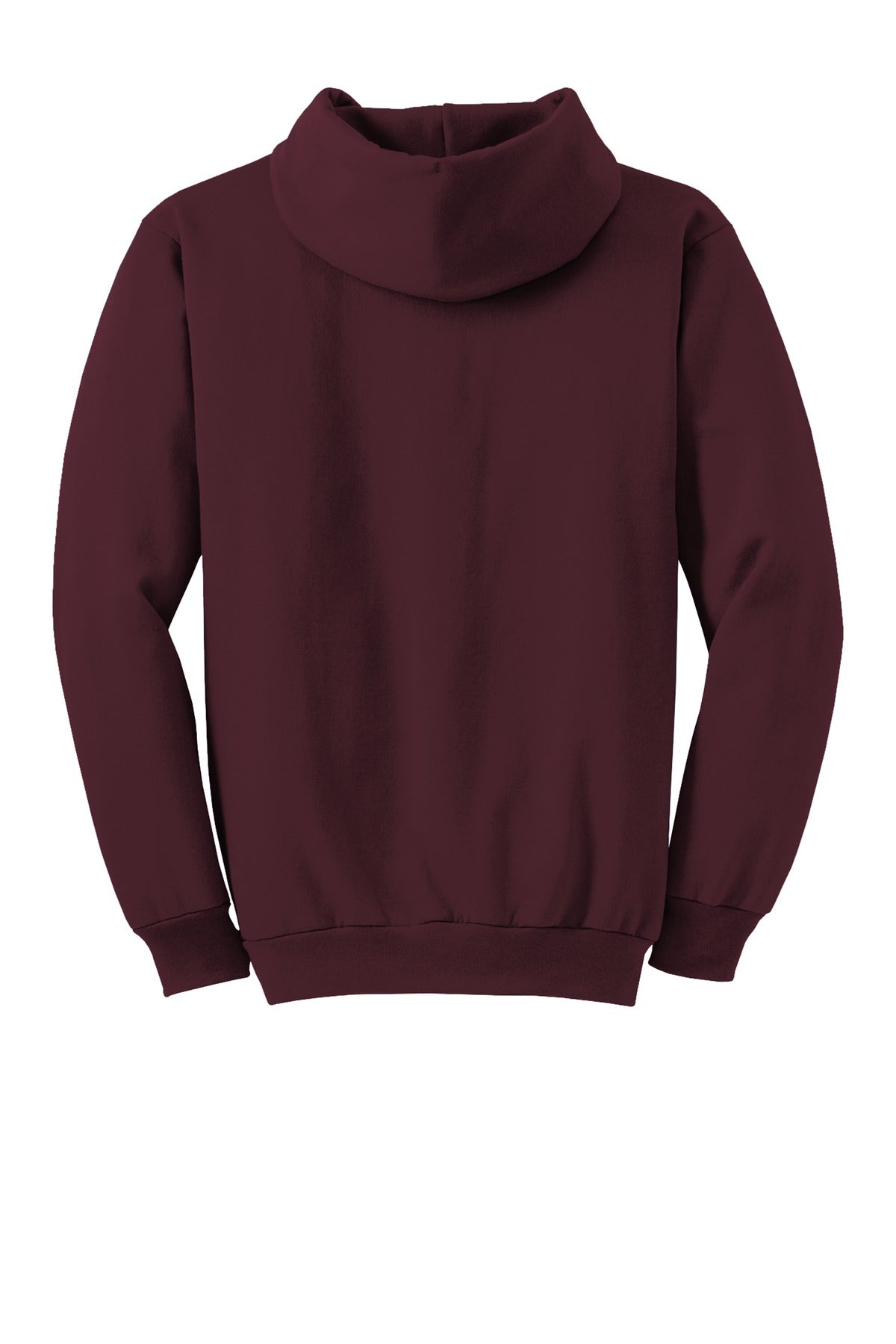 Unisex Essential Fleece Pullover Hoodie - Maroon
