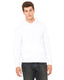 Bella + Canvas 3719 - Unisex Sponge Fleece Pullover Hoodie - White