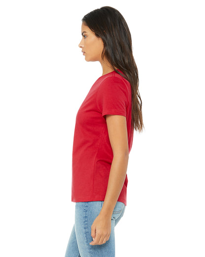 Women's Relaxed Jersey Short-Sleeve T-Shirt - Red