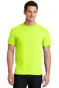 Unisex Core Blend Tee - Safety Green