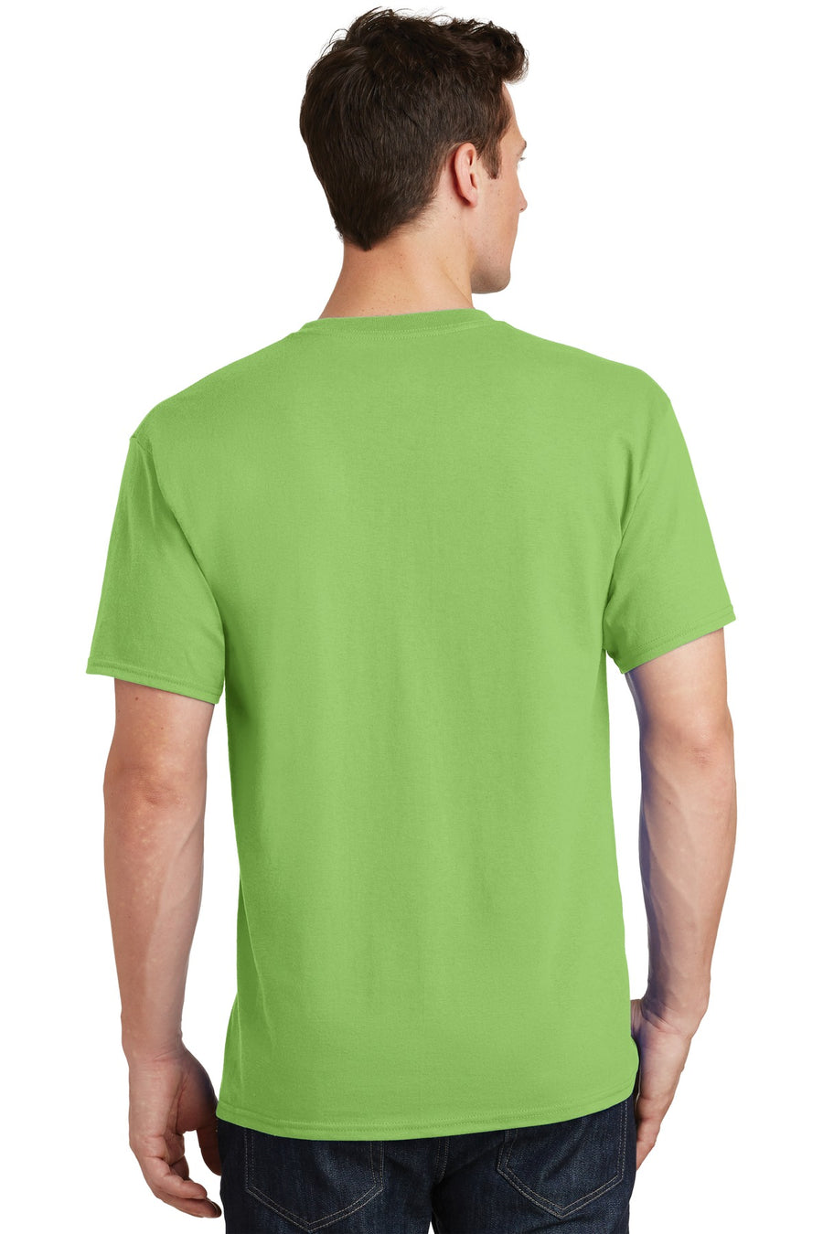 Unisex Core Cotton Tee - Lime