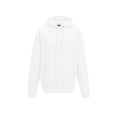 Unisex 80/20 Midweight College Hoodie - White