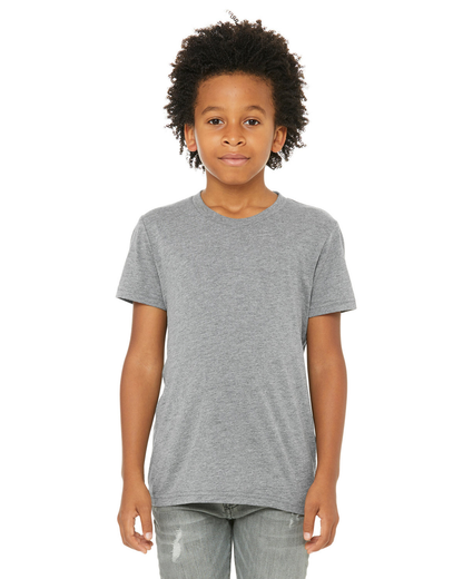 Youth Triblend Short-Sleeve T-Shirt - Gray Triblend