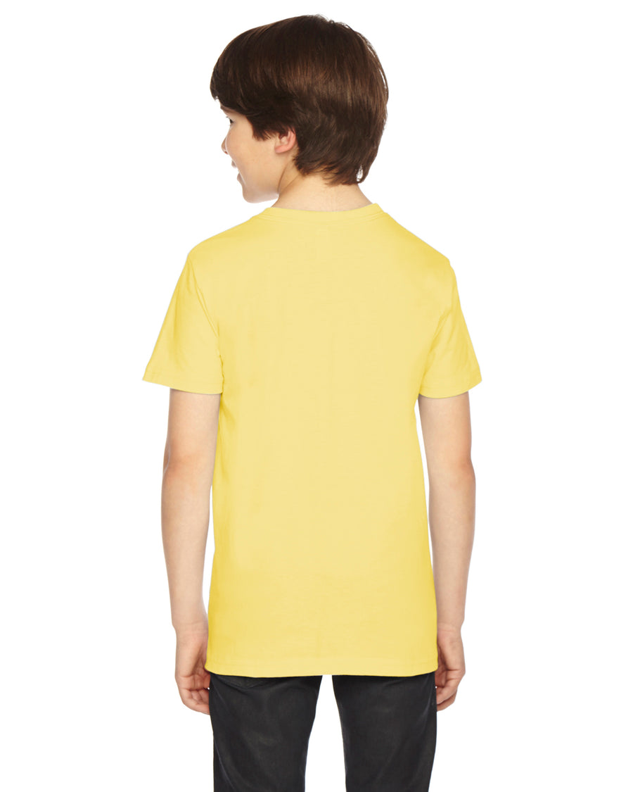 Youth Fine Jersey Short-Sleeve T-Shirt - Lemon