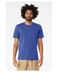 Unisex Heather CVC T-Shirt - Solid True Royal Blend