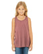 Bella + Canvas B8800Y - Youth Flowy Racerback Tank - Mauve