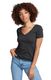 Next Level N1540 - Women's 'Junior fit' Ideal V - Dark Gray