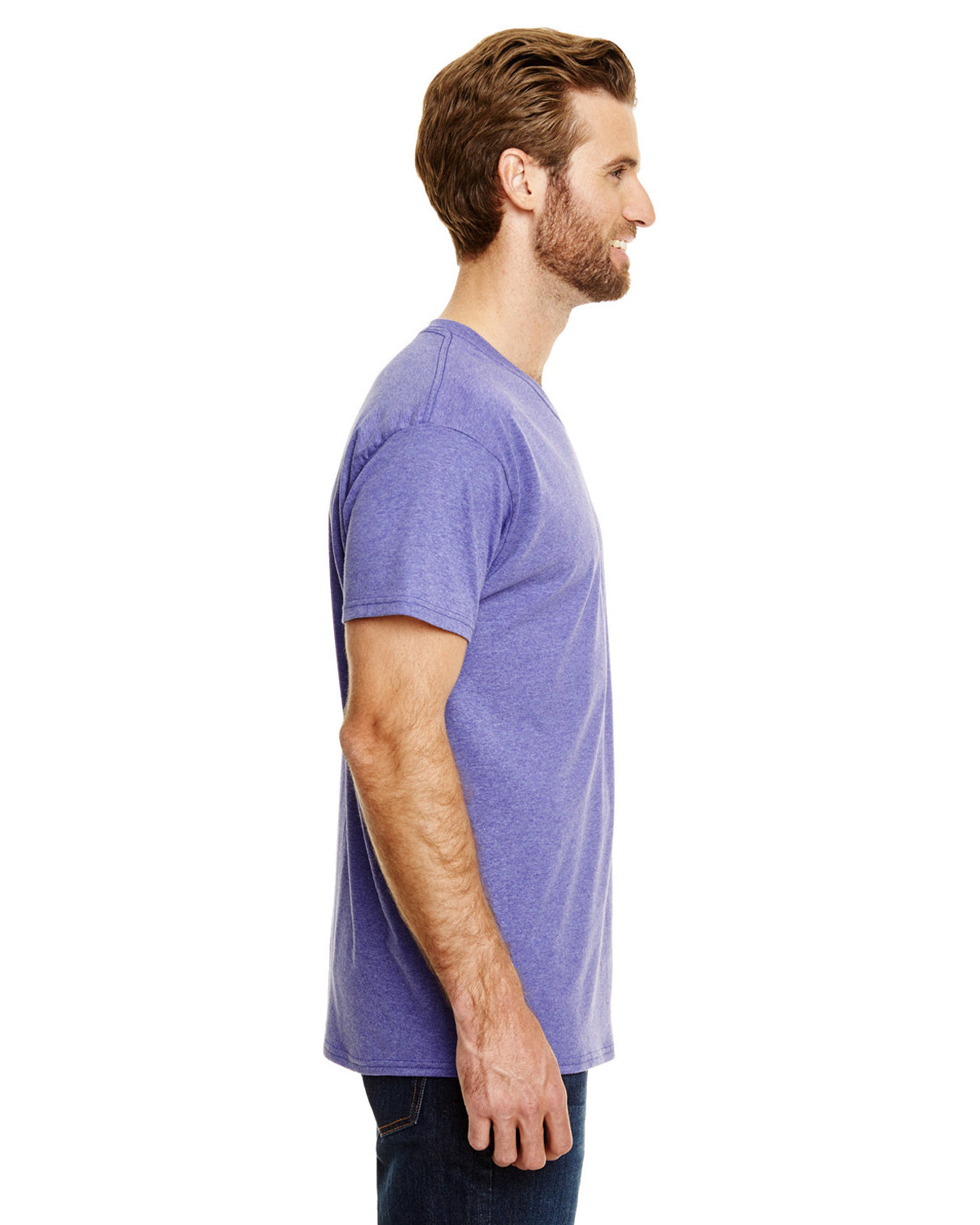Perfect-T Triblend Short Sleeve Tee - Grape Triblend