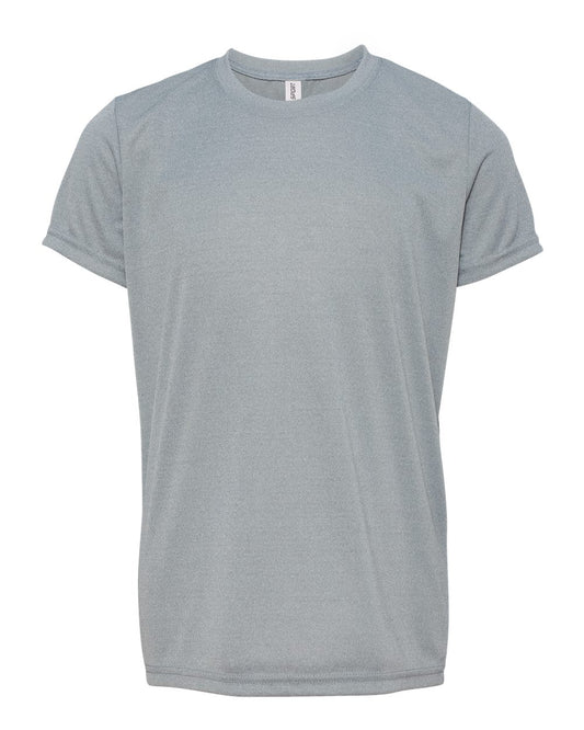 Youth Performance Short-Sleeve T-Shirt - Athletic Heather
