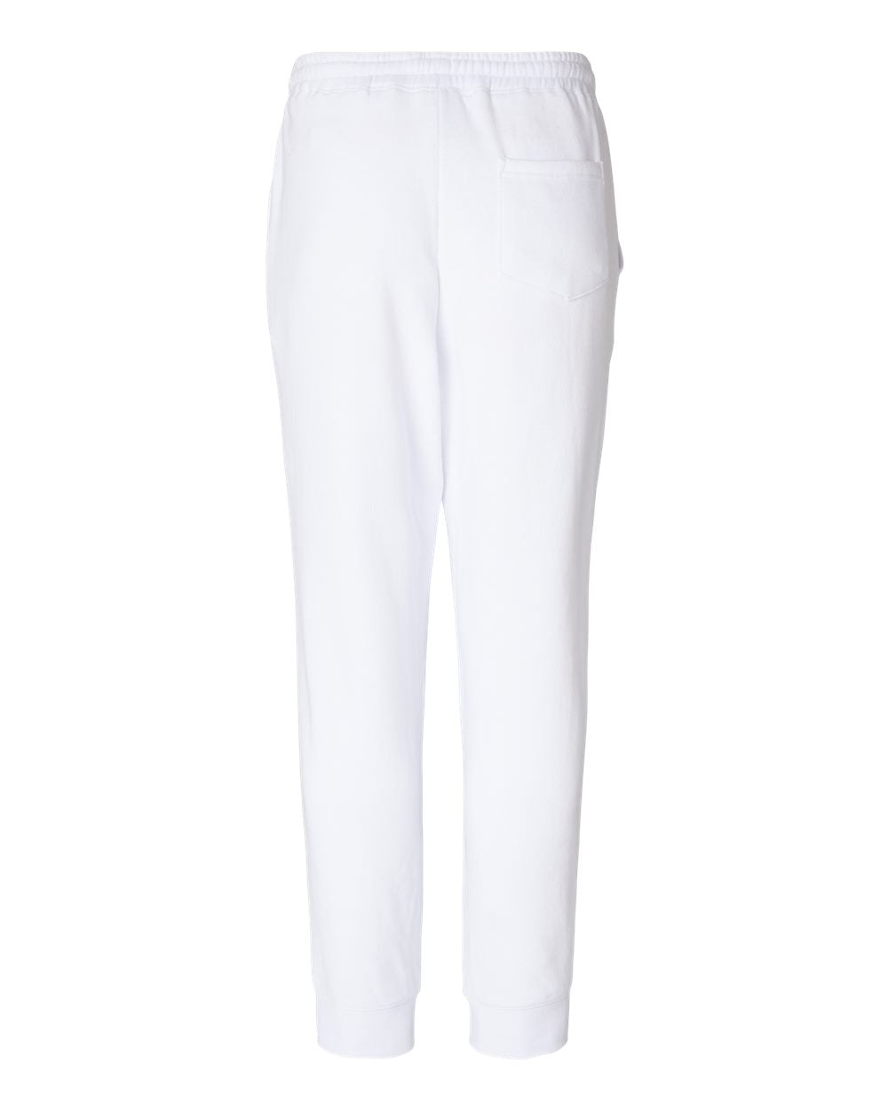 Unisex Midweight Fleece Pants - White