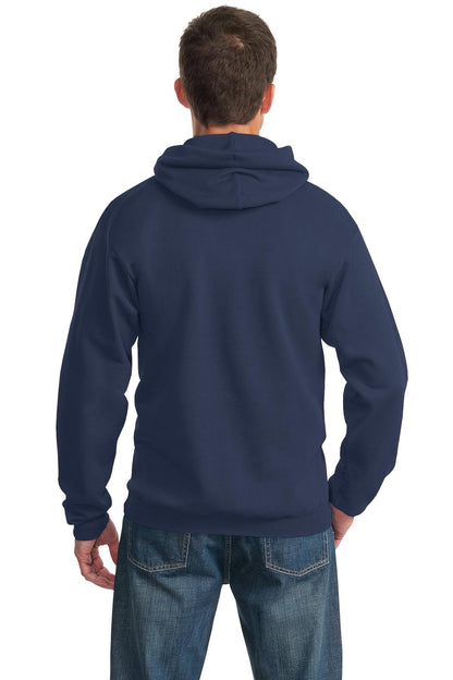 Unisex Essential Fleece Pullover Hoodie - Navy