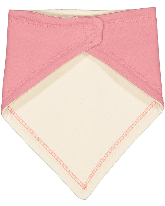 Infant Premium Jersey Bandana Bib - Mauvelous / Natural