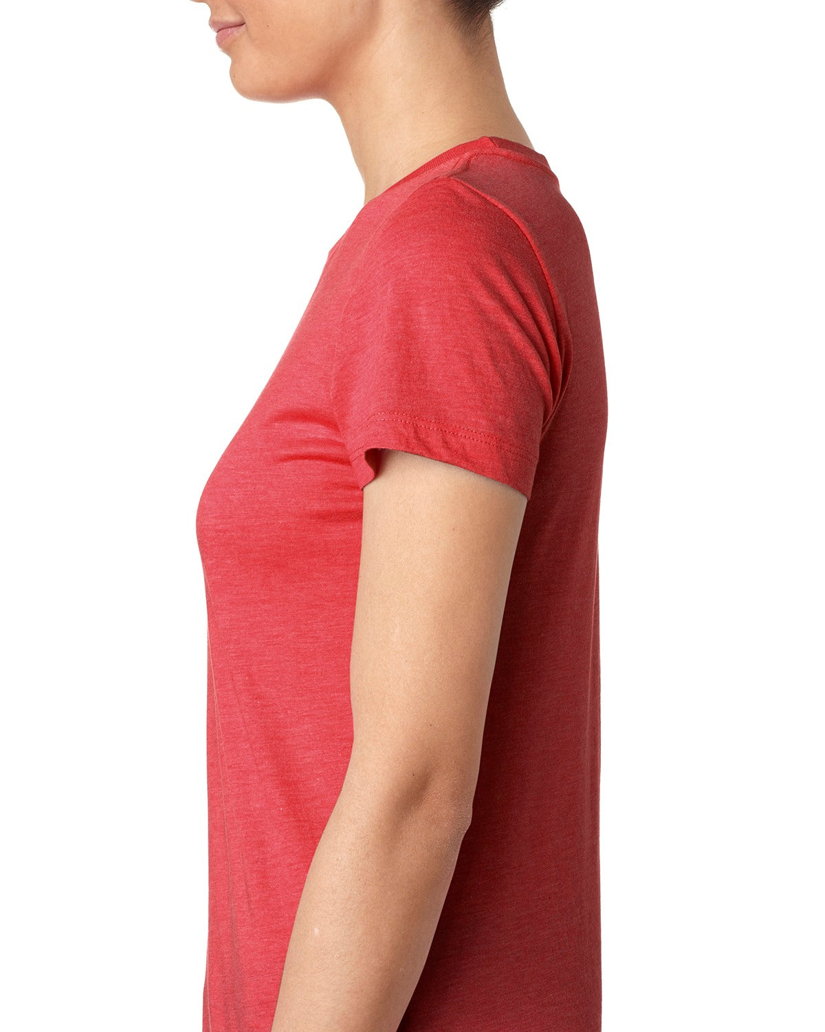 Women's Triblend Crew - Vintage Red