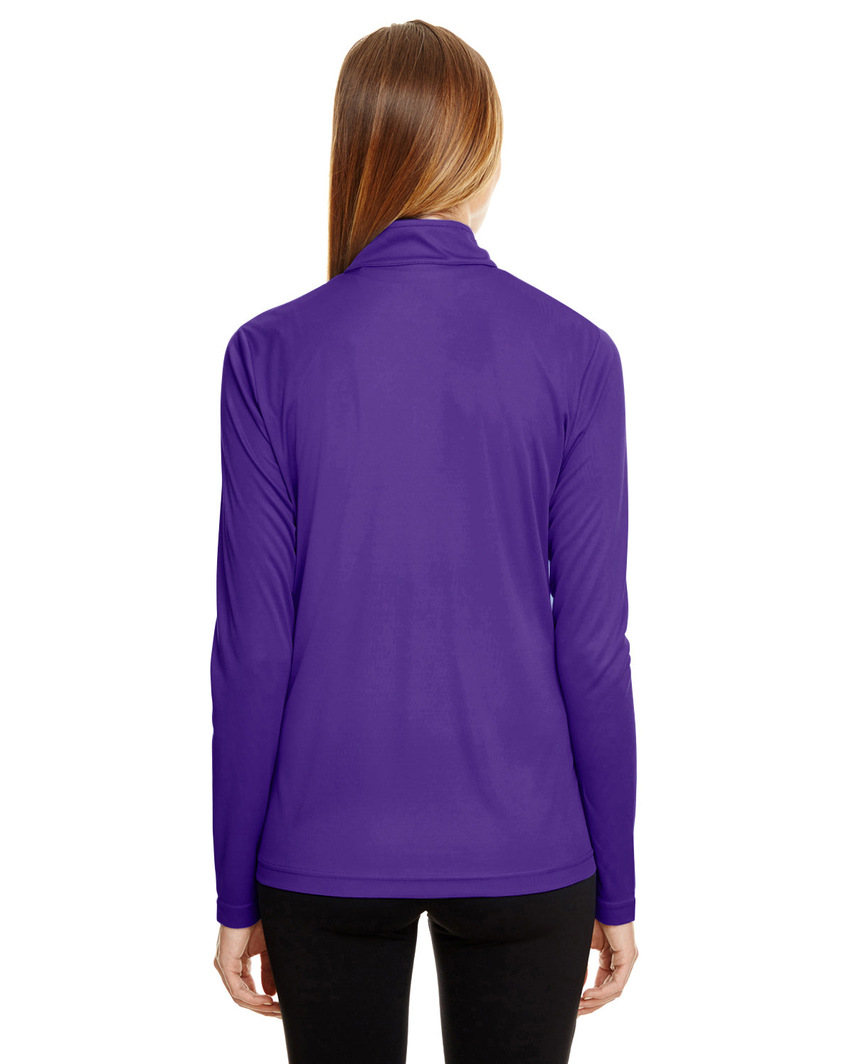 Women's Zone Performance Quarter-Zip - Sport Purple