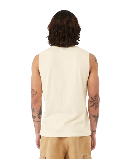 Unisex Jersey Muscle Tank - Natural