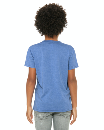 Youth Jersey T-Shirt - Heather Columbia Blue