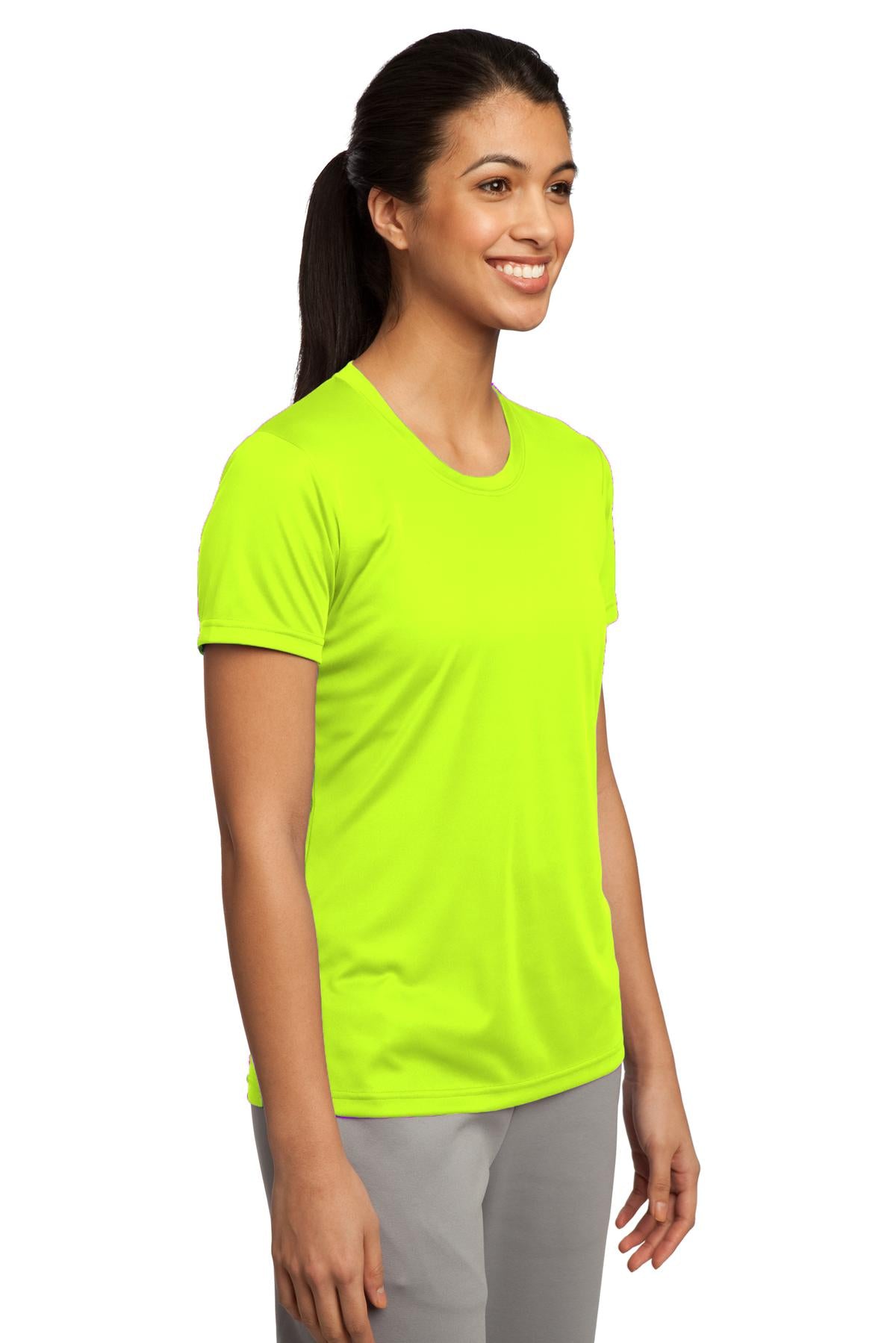 Women's PosiCharge Competitor Tee - Neon Yellow