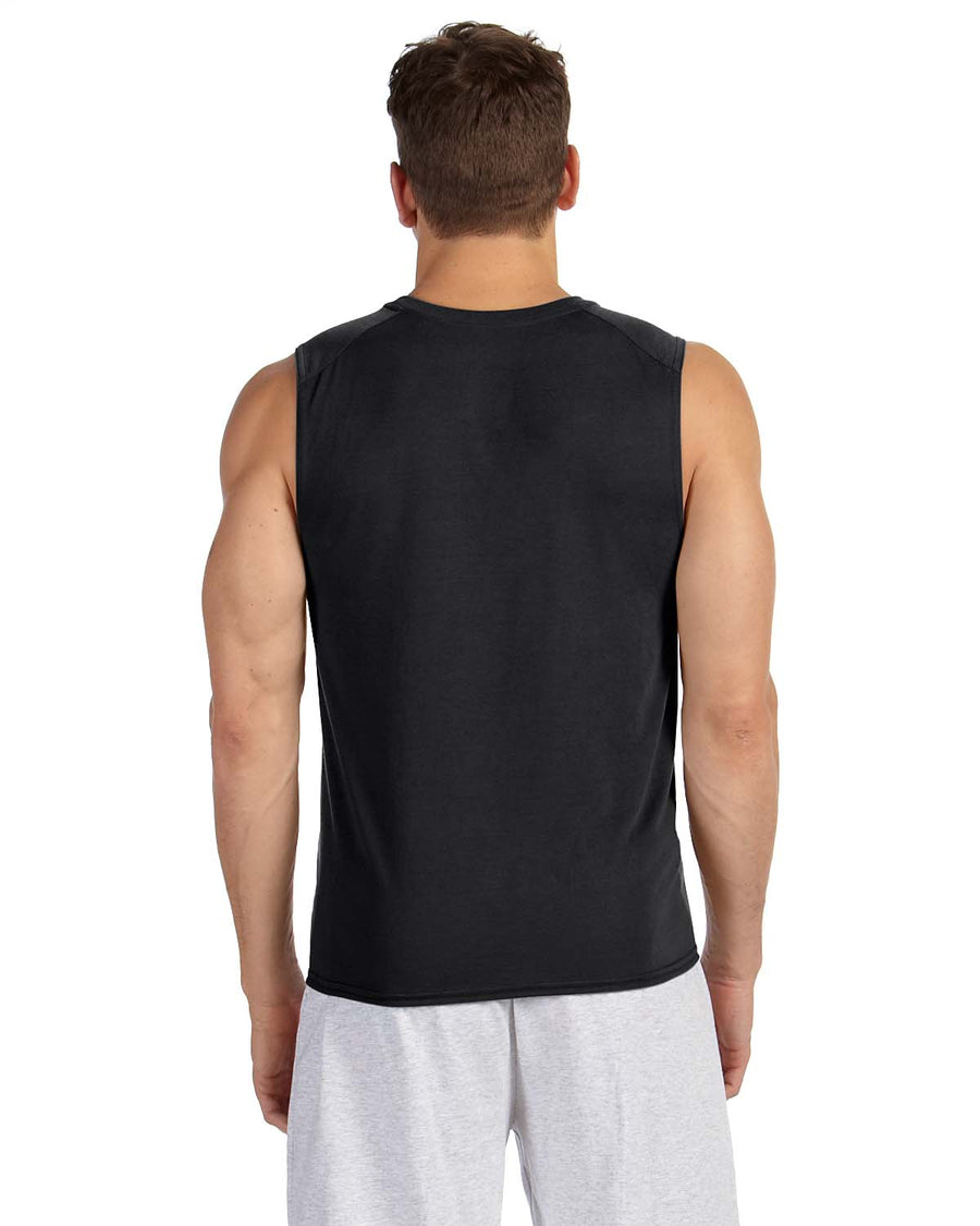 Unisex Performance®  Sleeveless T-Shirt - Black