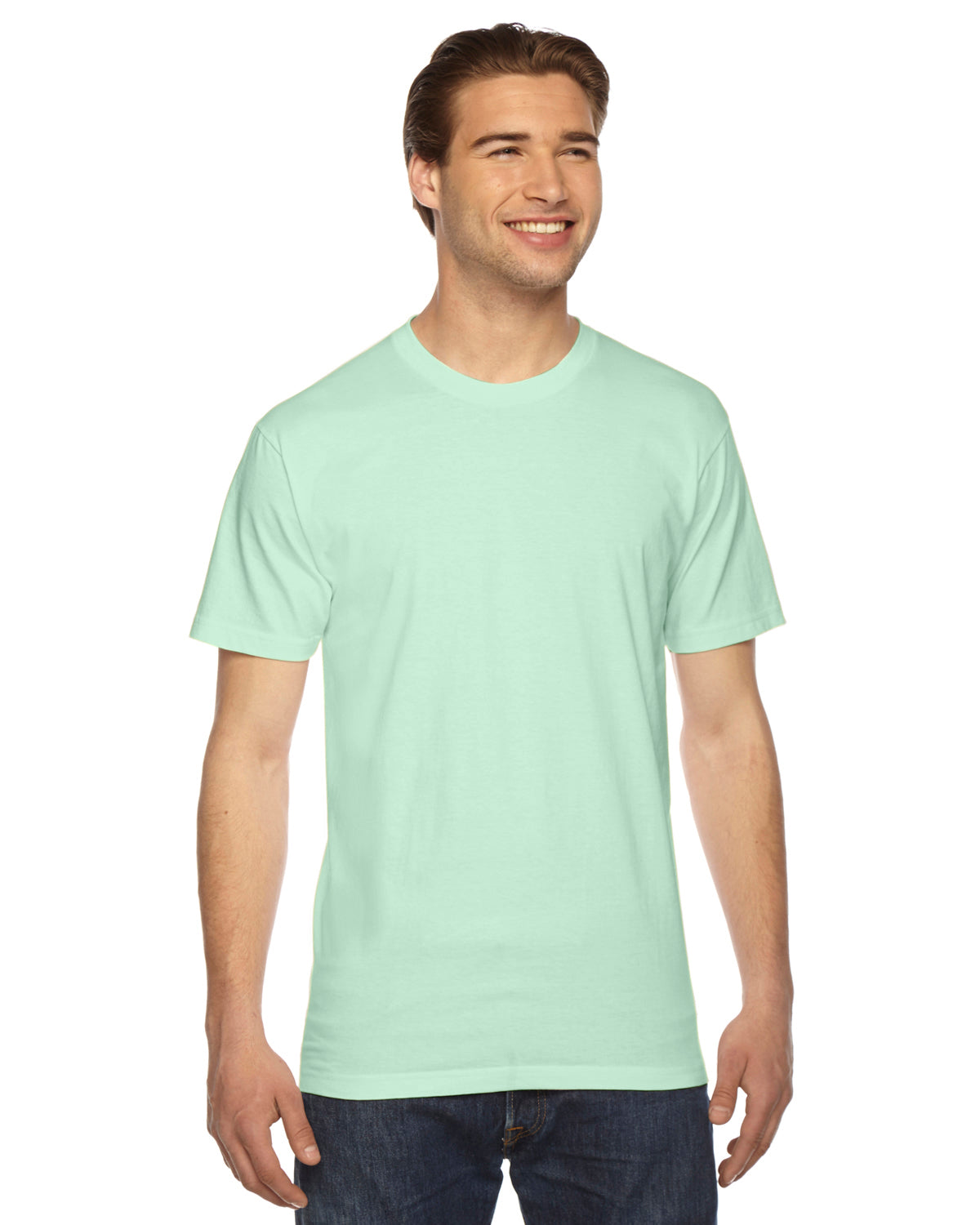 Unisex Fine Jersey Short-Sleeve T-Shirt - Lime