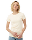 Tultex 0213TC - Women's Slim Fit Fine Jersey Tee - Natural