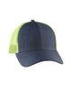 Navy / Neon Yellow