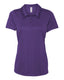 All Sport W1809 - Women's Performance 3-Button Sport Shirt - Sport Purple