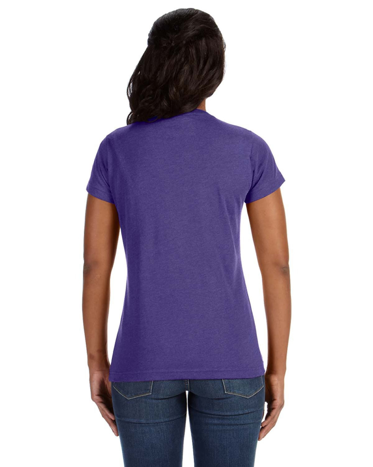 Women's Fine Jersey T-Shirt - Vintage Purple