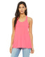 Bella + Canvas B8800 - Women's Flowy Racerback Tank - Neon Pink