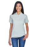 Women's Classic Piqué Polo - Silver
