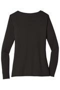 Women's Very Important Tee Long Sleeve V-Neck - Black