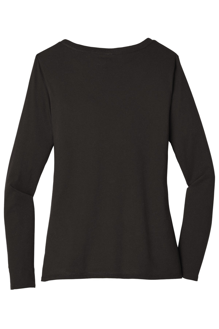 Women's Very Important Tee Long Sleeve V-Neck - Black
