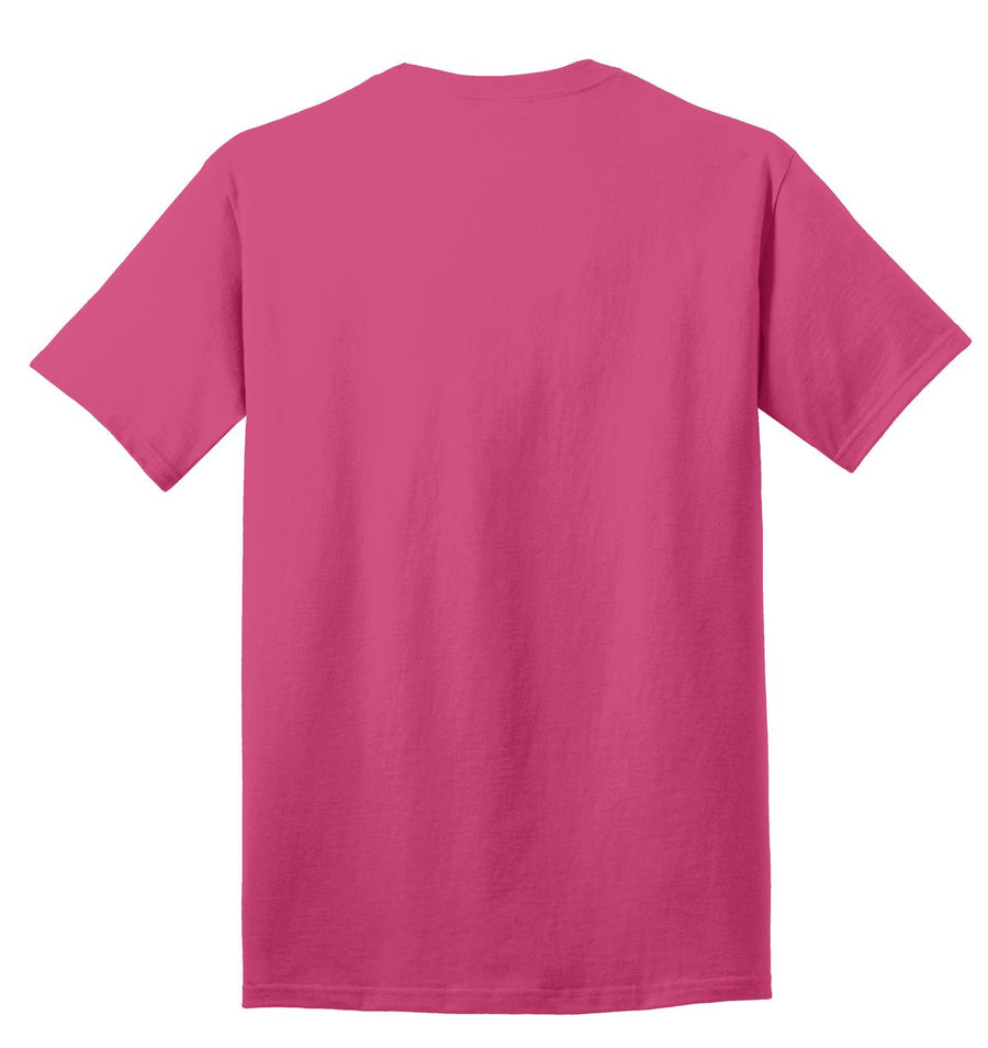 Unisex Core Cotton Tee - Sangria