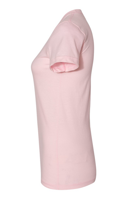 Women's Fine Jersey Short-Sleeve T-Shirt - Light Pink