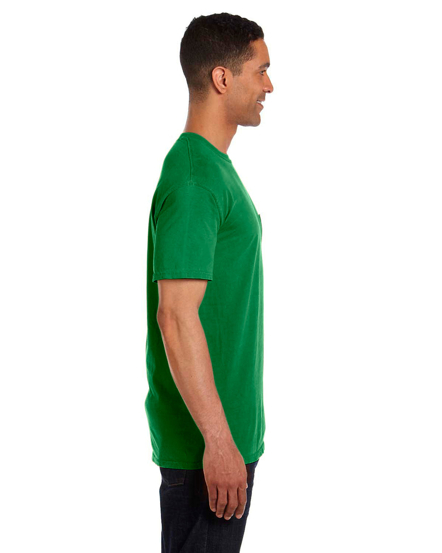 Unisex Heavyweight RS Pocket T-Shirt - Clover