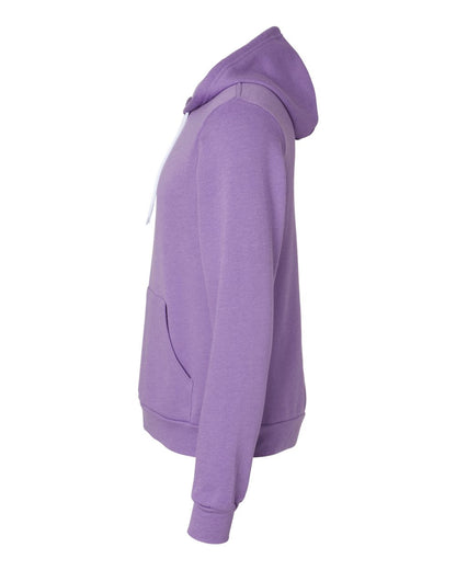 Unisex Sponge Fleece Pullover Hoodie - Heather Team Purple