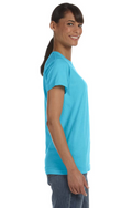 Women's Midweight RS T-Shirt - Lagoon Blue