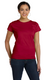 LAT 3516 - Women's Fine Jersey T-Shirt - Garnet