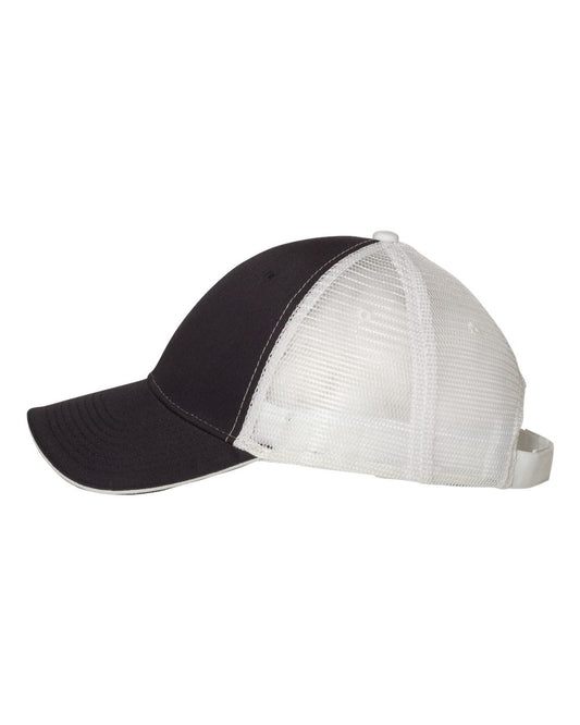 Sandwich Trucker Cap - Navy / White