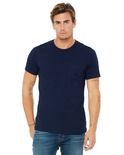 Men's Jersey Short-Sleeve Pocket T-Shirt - Navy