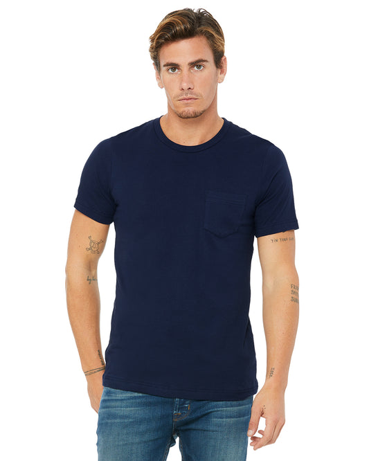 Men's Jersey Short-Sleeve Pocket T-Shirt - Navy