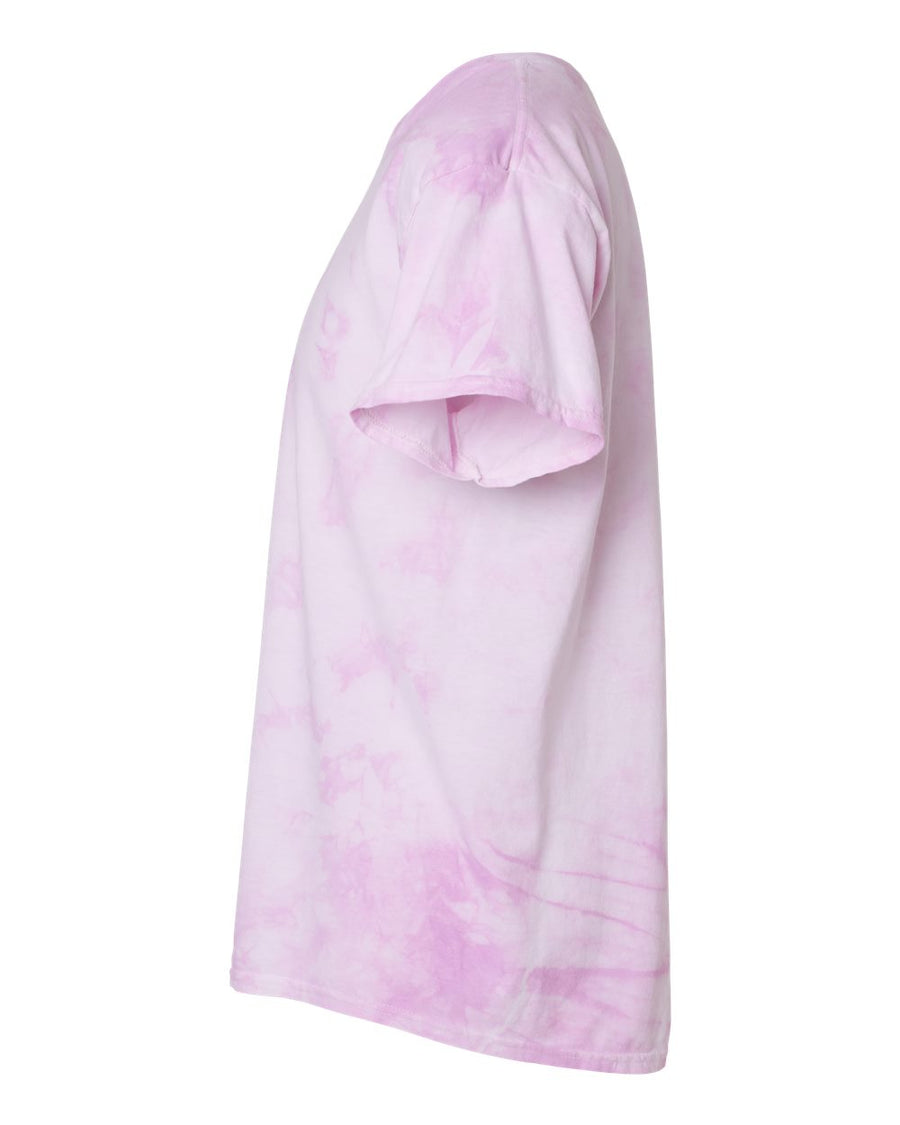 Crystal Tie Dye T-Shirt - Lilac
