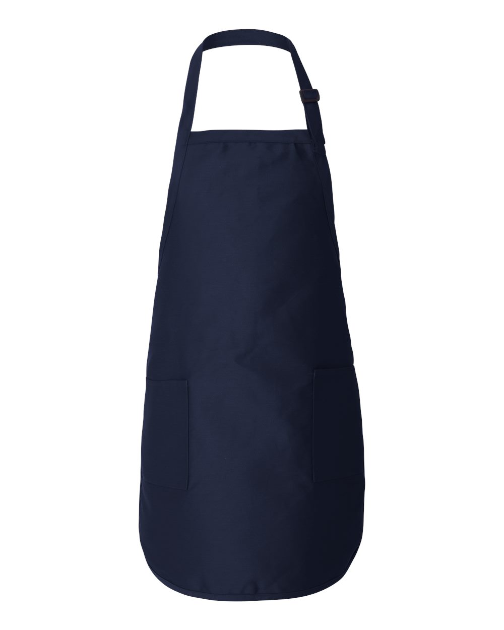 Full-Length Apron with Pockets - Navy