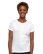 LAT 3516 - Women's Fine Jersey T-Shirt - White Reptile