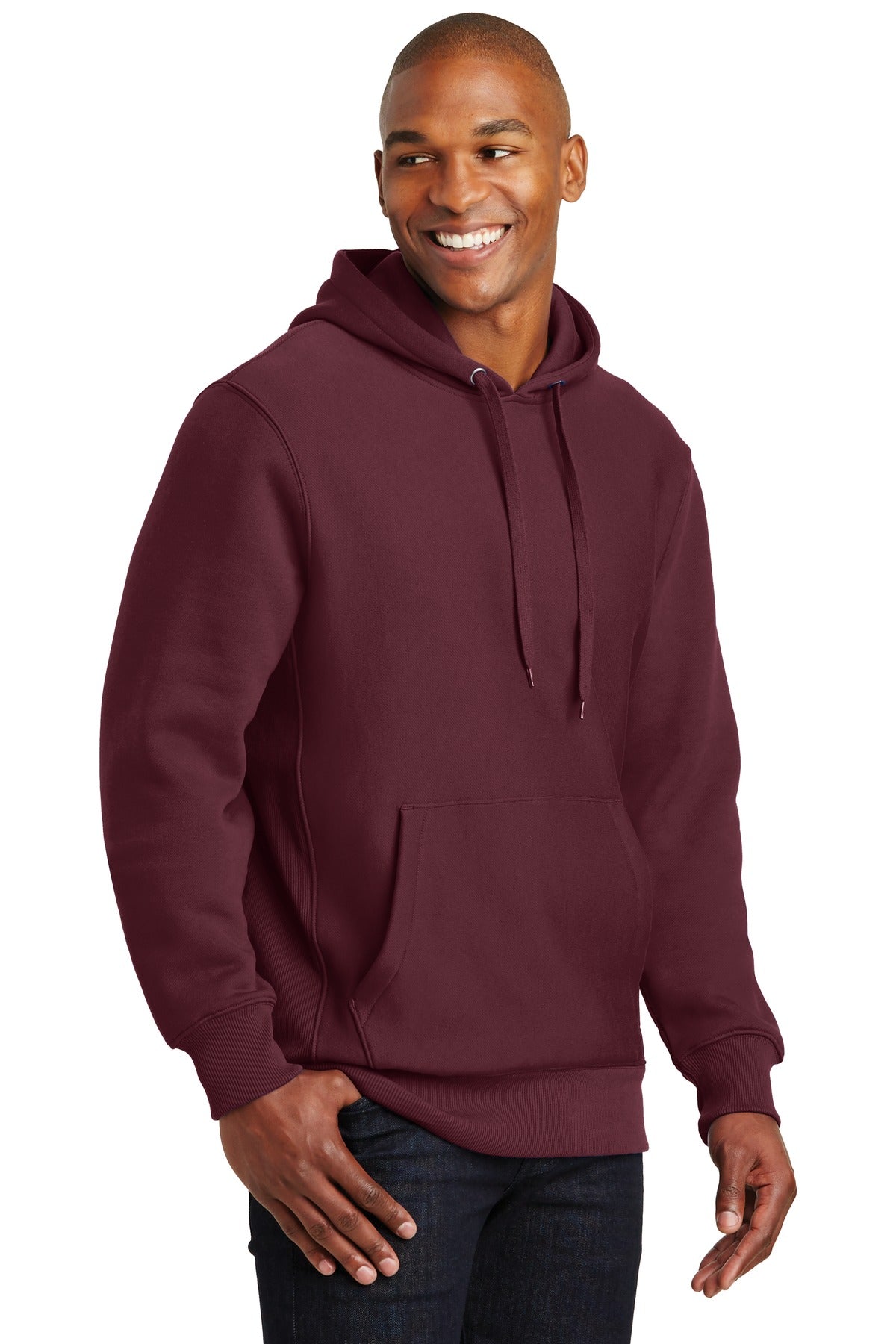 Super Heavyweight Pullover Hoodie - Maroon