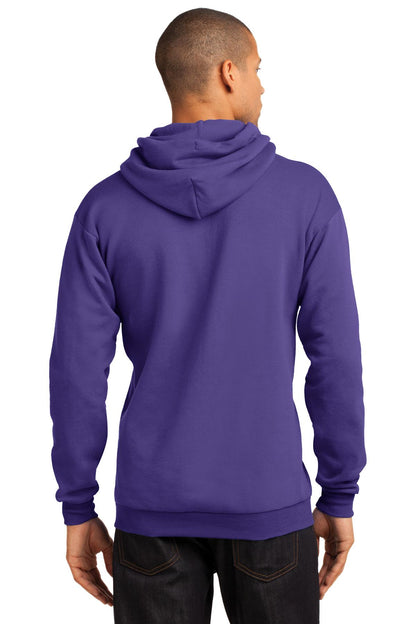 Unisex Core Fleece Pullover Hoodie - Purple