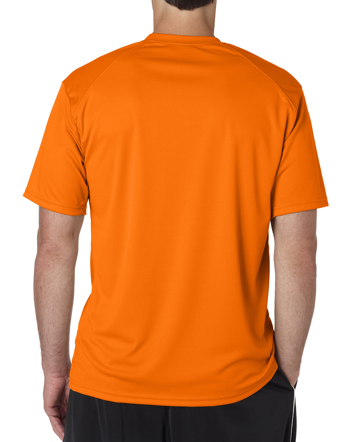 B-Core Sport Shoulders T-Shirt - Safety Orange