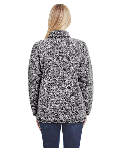 Women's Epic Sherpa 1/4 Zip - Black Heather