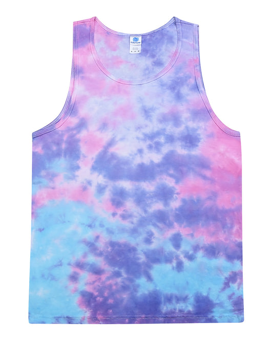 Unisex 100% Cotton Tank Top - COTTON CANDY