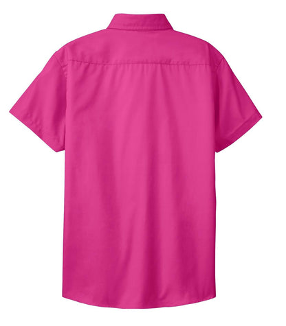 Women's Short Sleeve Easy Care Shirt - Tropical Pink