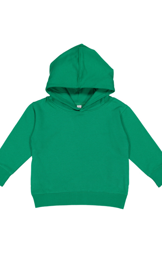 Toddler Pullover Fleece Hoodie - Kelly